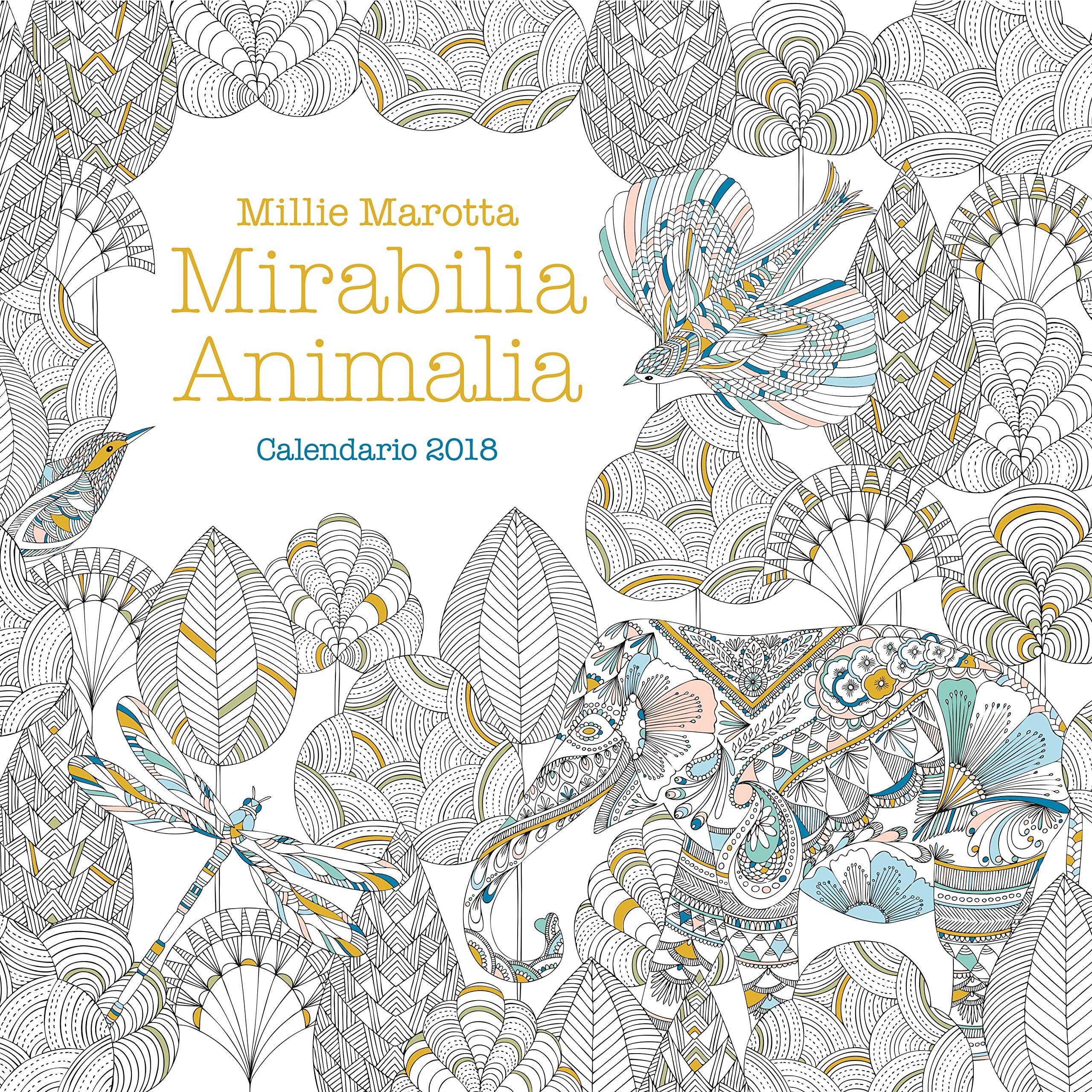 Editions White Star Mirabilia Animalia Wall Calendar