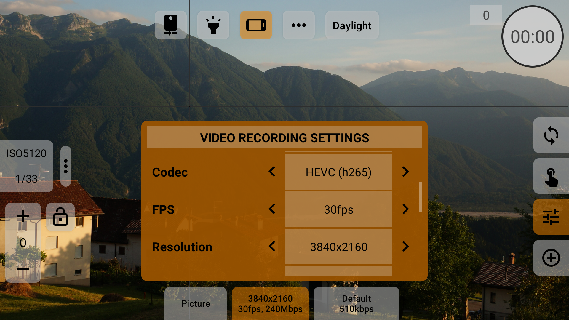 mcpro24fps professional video recording app Amazon.es Appstore para