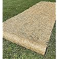 Seven Springs Farms Straw Erosion Control Blanket 4' x 50' Double Netting w/Biodegradable Pins, 48Lx7Wx7D (SSF450BIO)