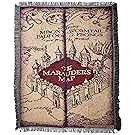 Northwest Harry Potter,Marauder's Map Woven Tapestry Throw Blanket, 48" x 60"