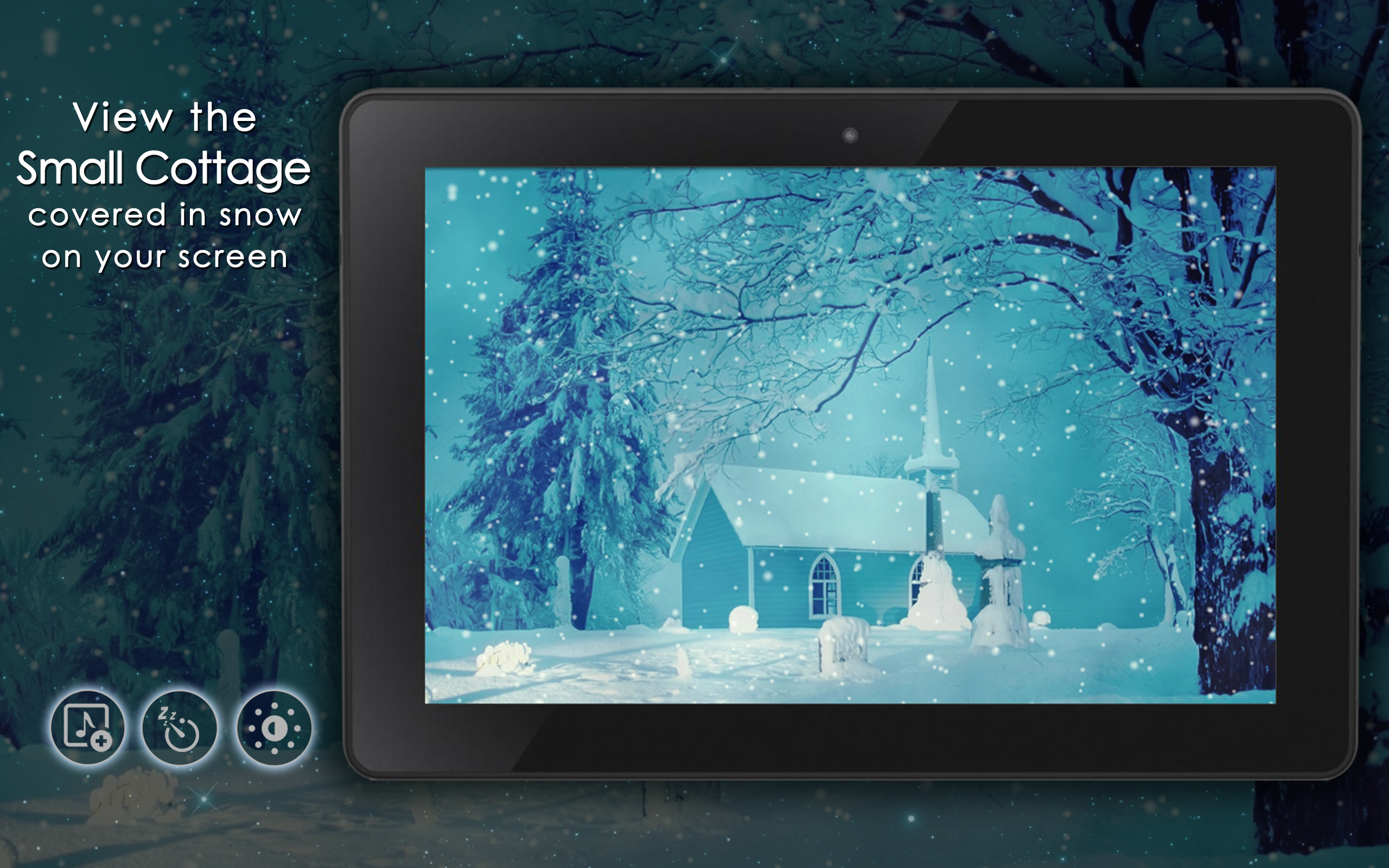 image for Serenity Snow Ambience Tv