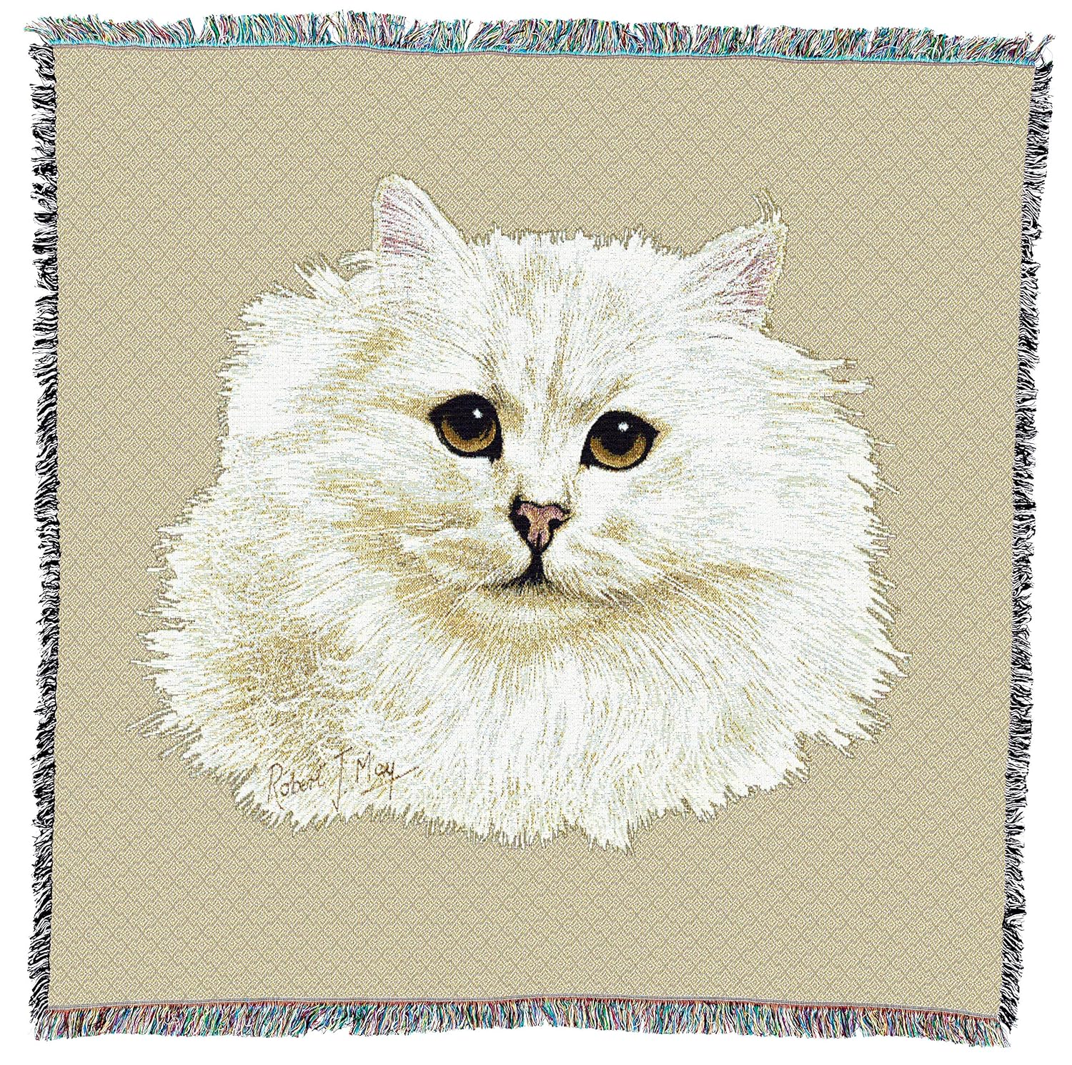 Pure Country Weavers Chinchilla Persian Small Blanket Tapestry