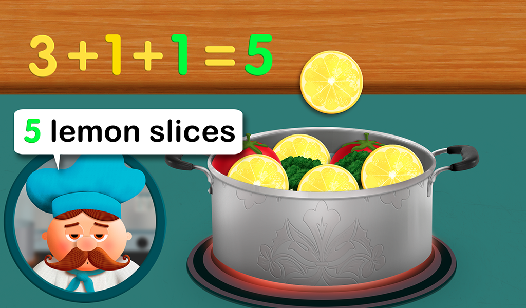 Tiggly Chef Preschool Math Cooking Game Appstore for Android