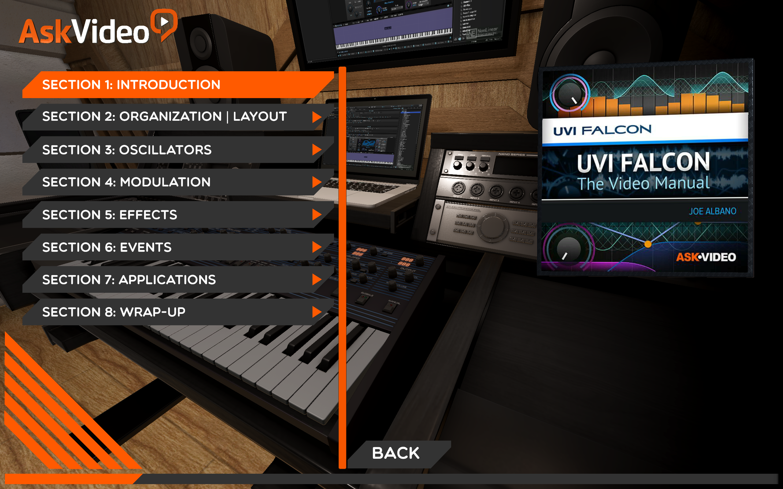 UVI Falcon Video Manual by Ask.Video