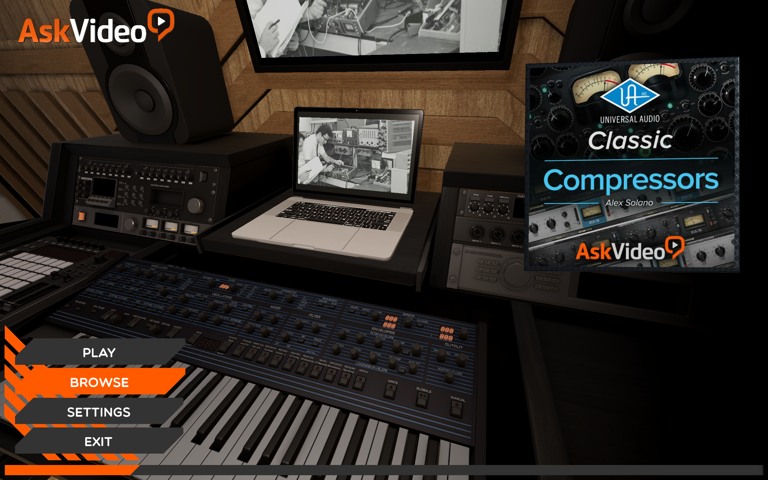 UA Classic Compressors Course By Ask.Video