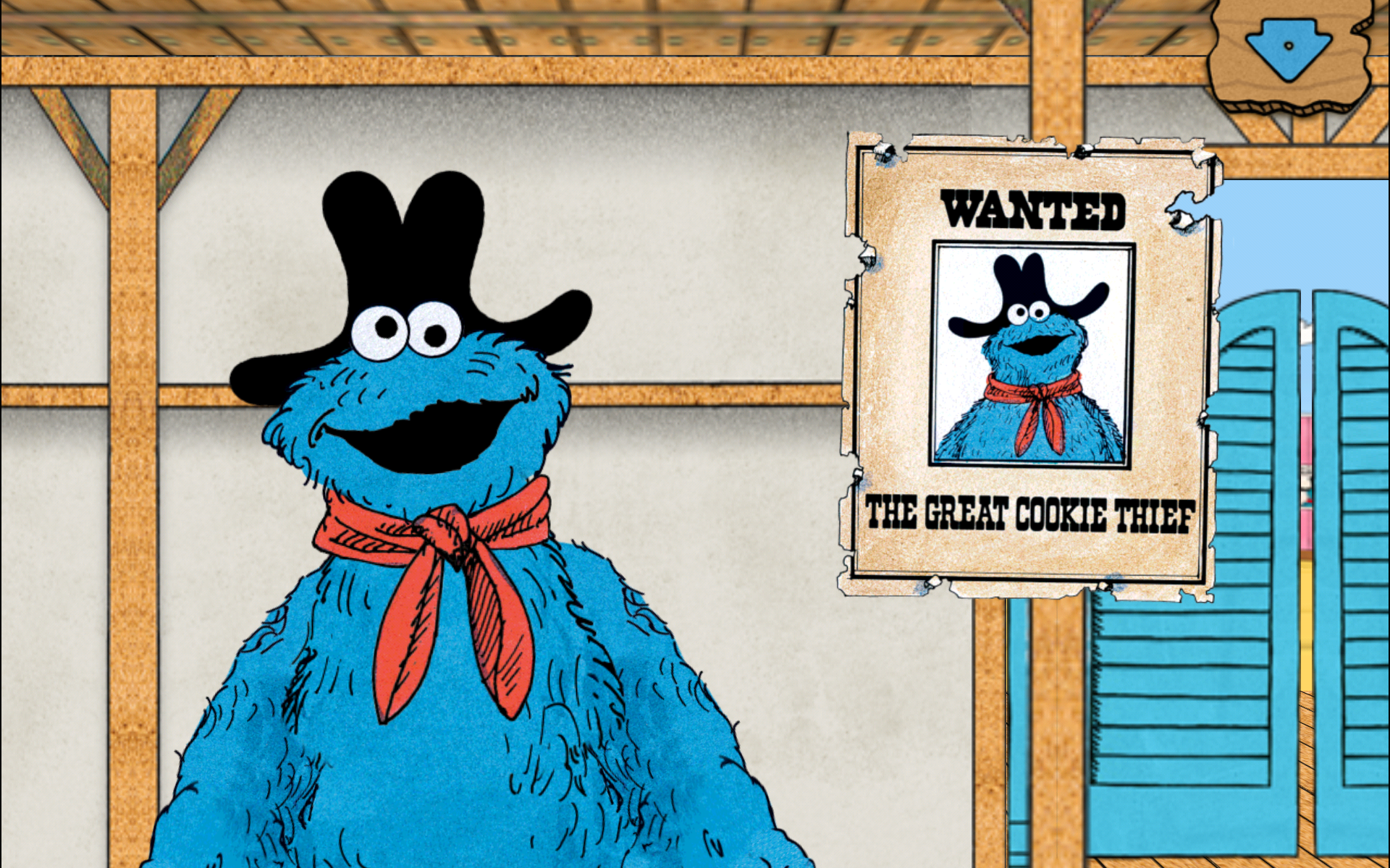 The Great Cookie Thief... A Sesame Street App Starring Cookie Monster