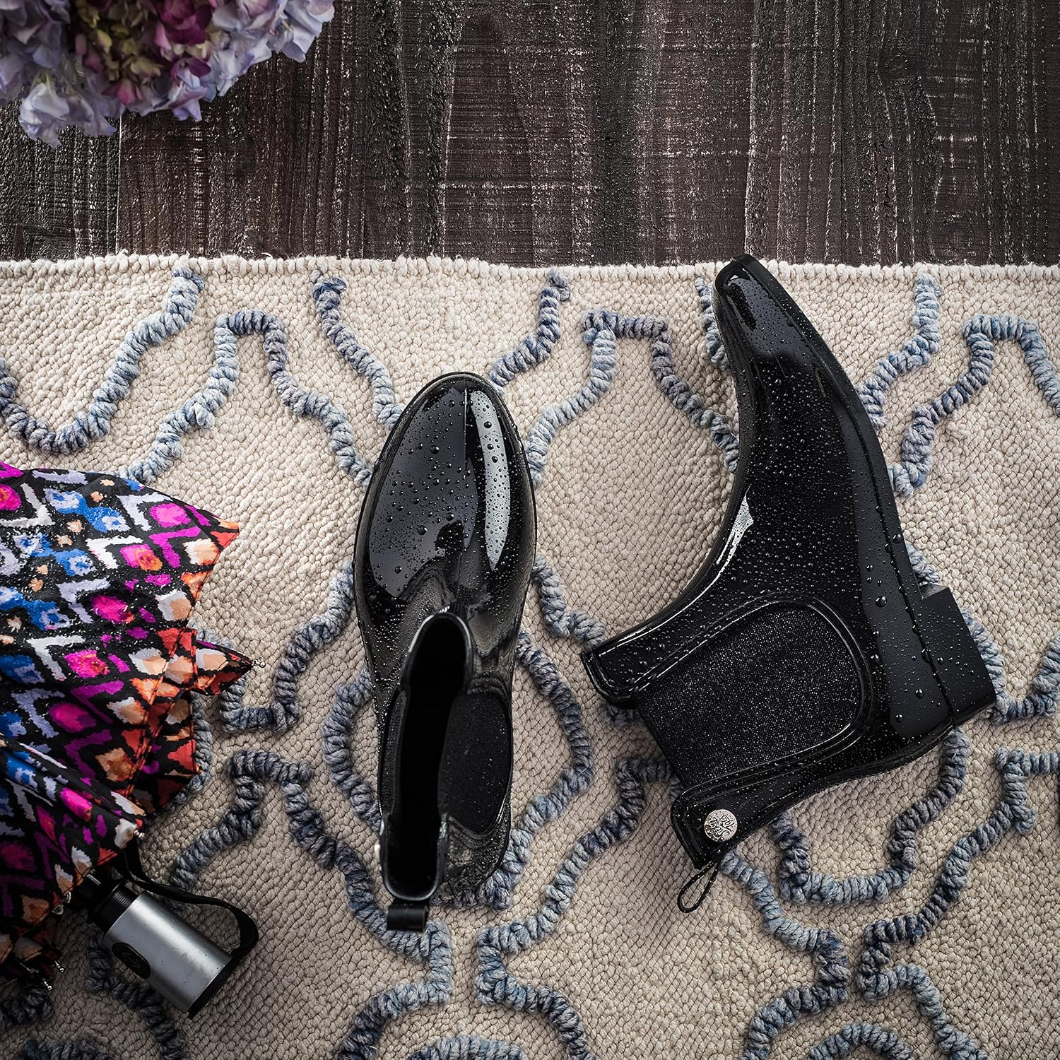 silky toes rain boots