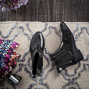 silky toes rain boots