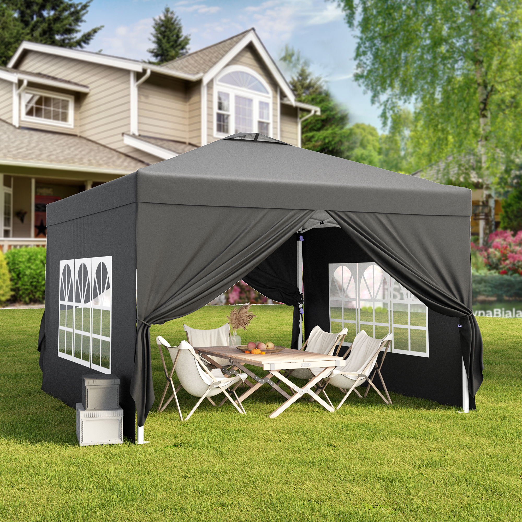 Bealife CT10 10x10 Pop-Up Canopy Tent Review: Portable Shelter with Removable Walls image 29