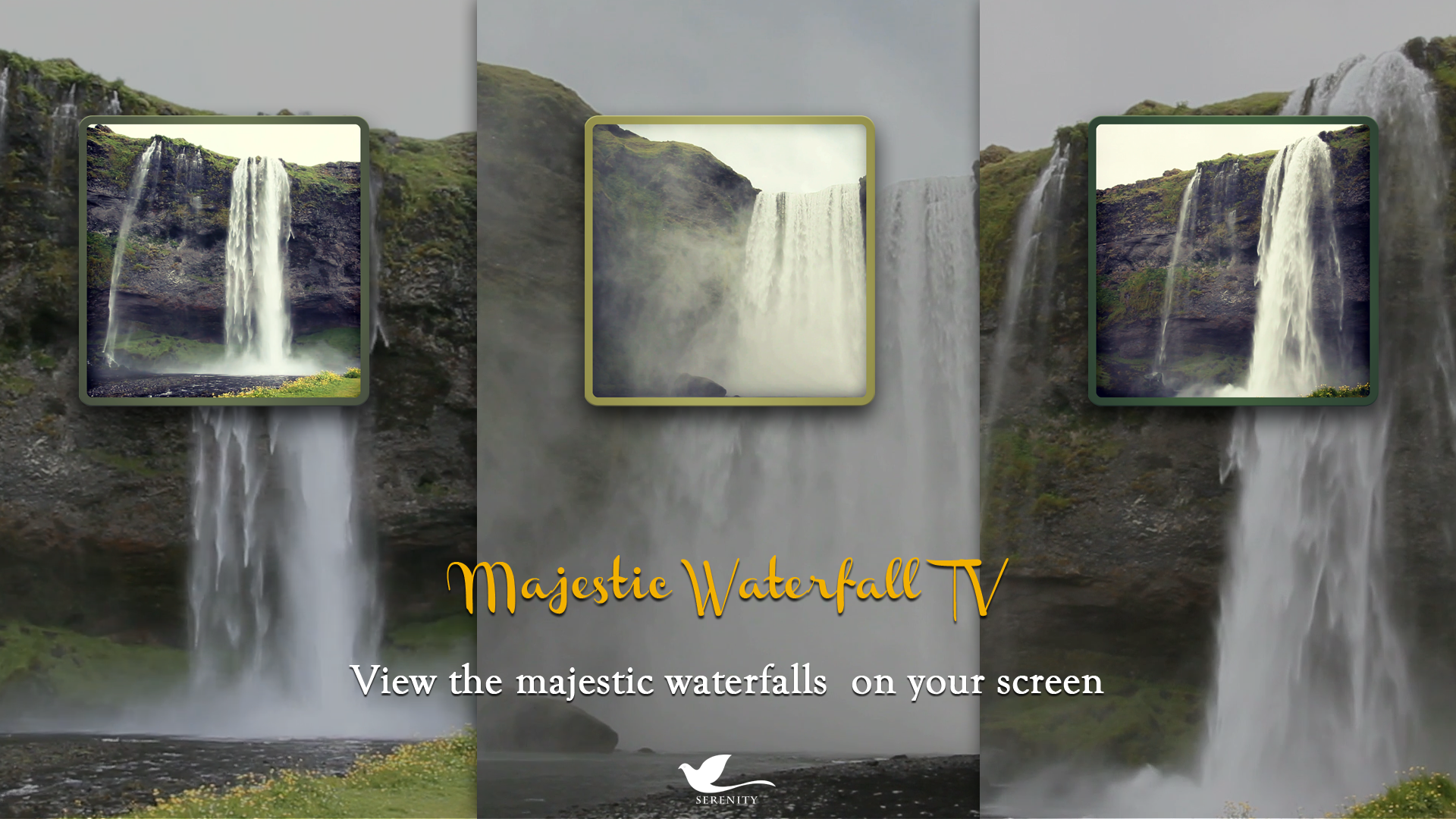 Majestic Waterfall TV - View the Majestic Waterfall on Your Screen