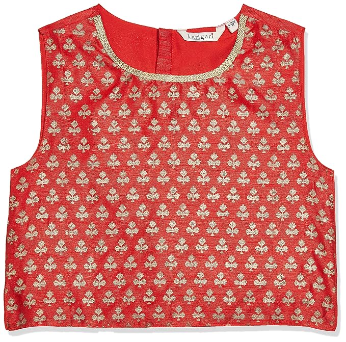 Girl's cotton Lehenga Choli