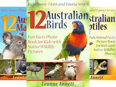 12 Australian Reptiles! Kids Book About Reptiles: Fun Animal Facts