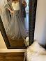 Women's Wedding Maxi Tulle Skirt With Detachable Train – Floor Length Overskirt, Mauve Color, Size L/XL - View #7