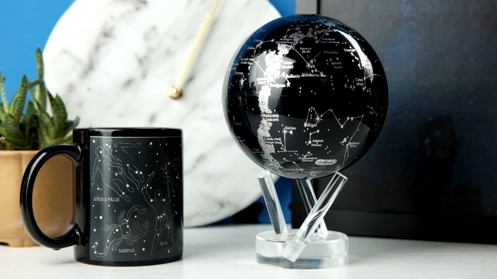 Amazon.com: MOVA Constellations Rotating Globe – 4.5” Solar