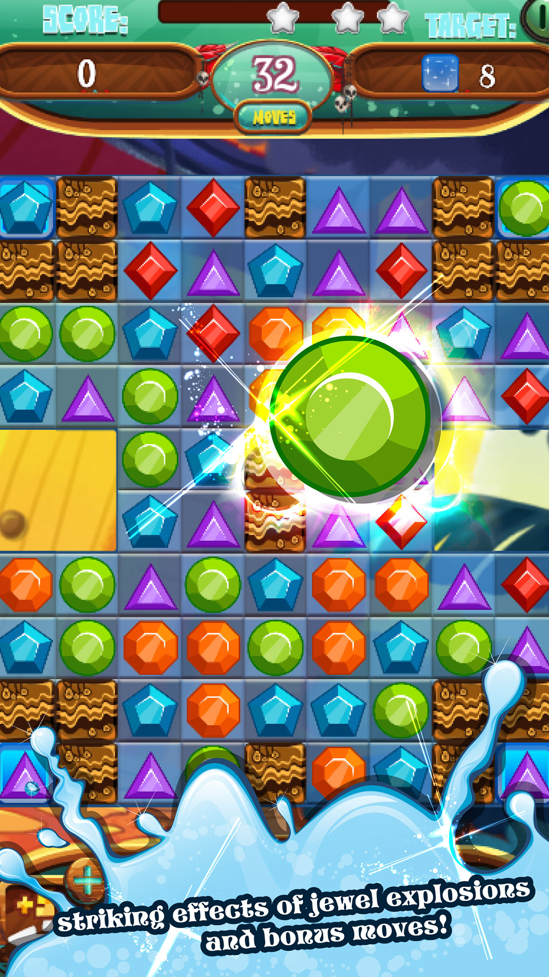 Gems Mine Free Addictive Match 3 Puzzle Games For Kids And Girls Amazon.es Appstore para Android