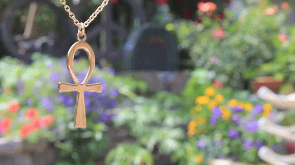 Ankh Necklace on Rolo