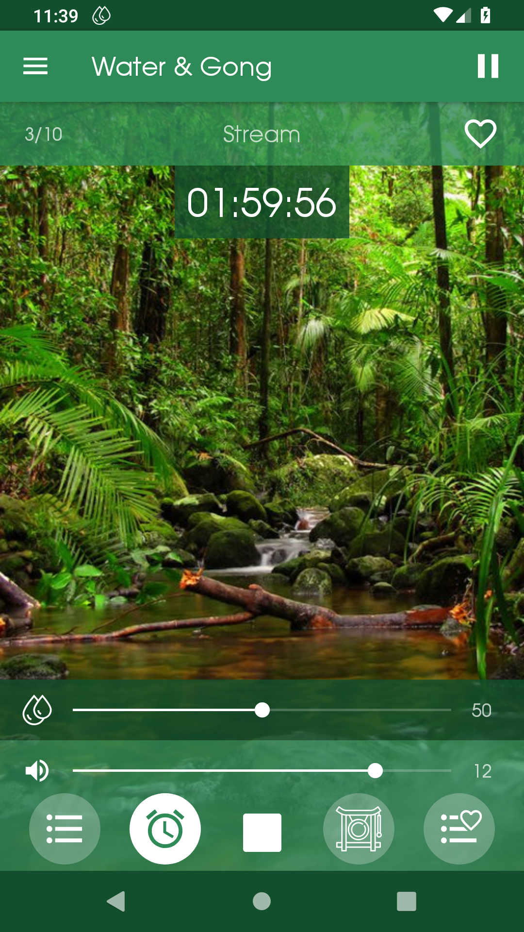 Water & Gong - Relaxing sounds: sleep & meditation