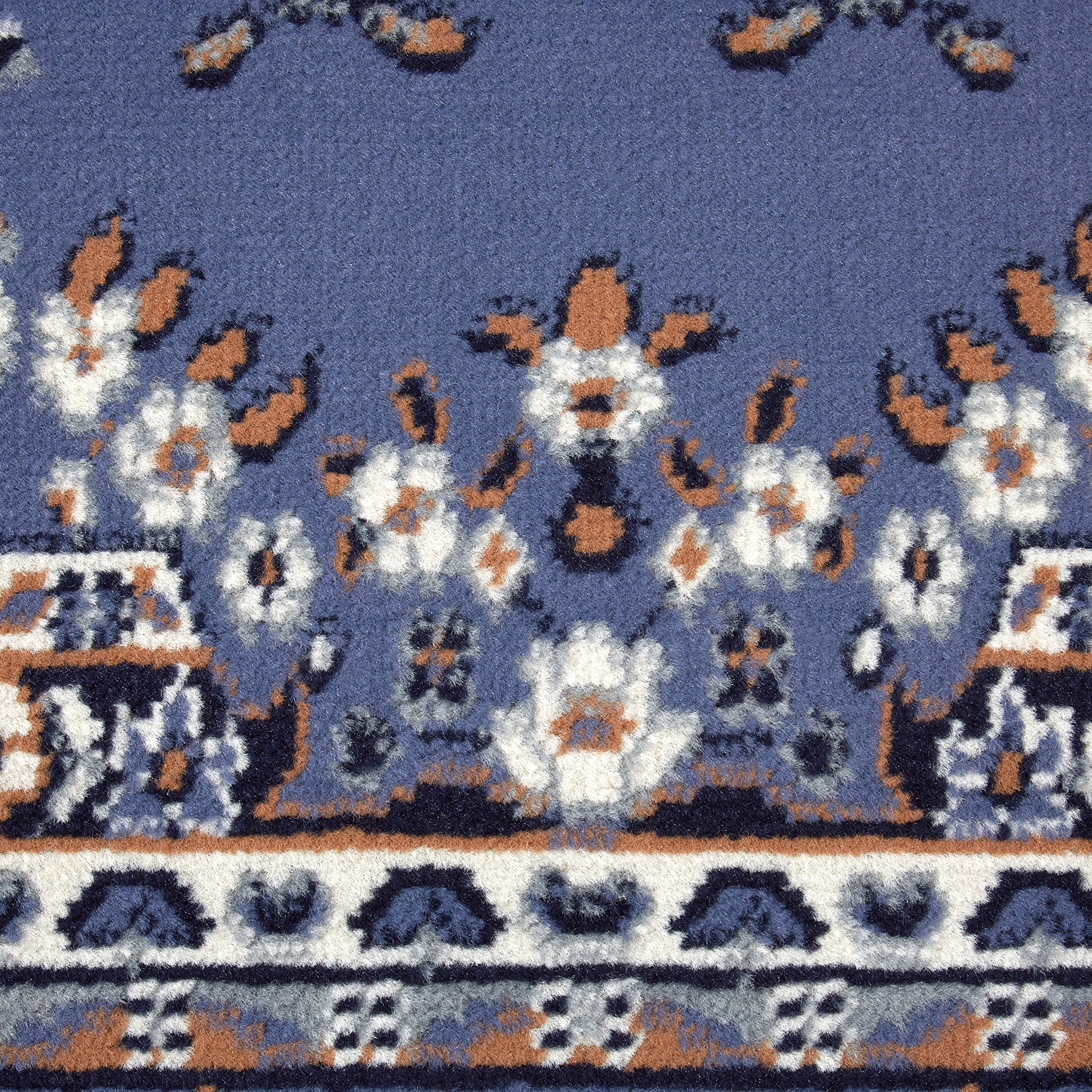 Home Dynamix 7069-310 Premium Sakarya Area Rug 5'2"x7'4", Border Country Blue