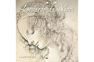Leonardo da Vinci Wall Calendar 2024 (Art Calendar)