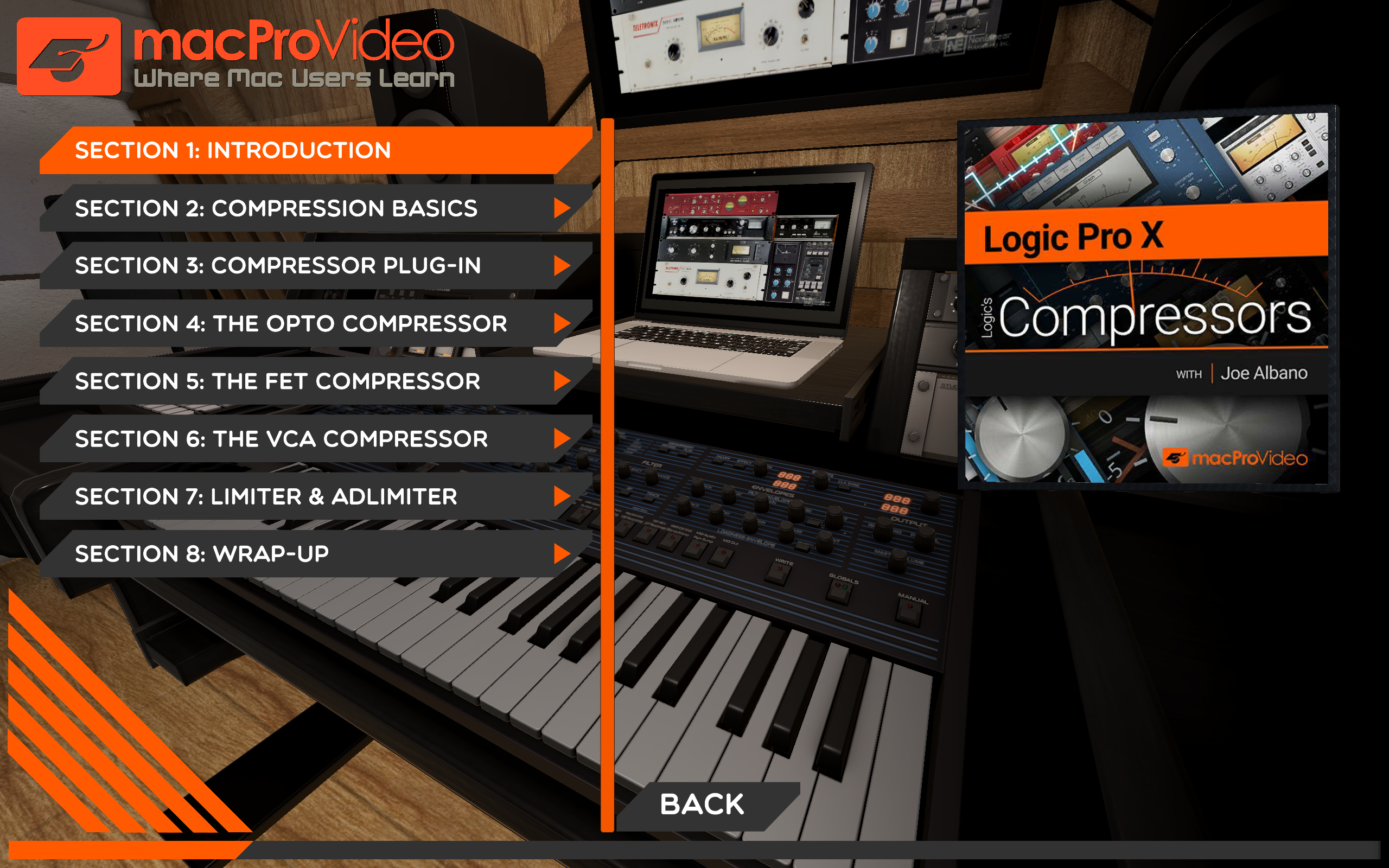 Compressors Course For Logic Pro X by macProVideo - Thumbnail 5
