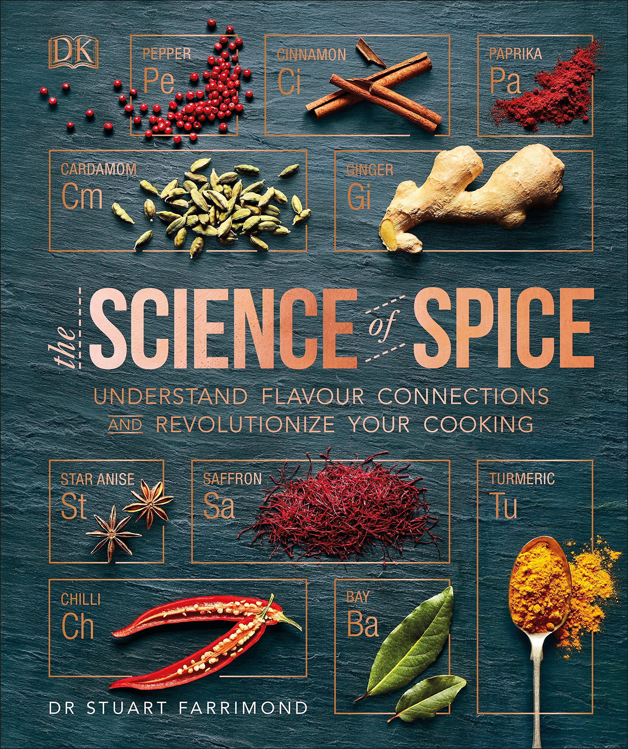 The Science of Spice: Understand Flavour Connections and Revolutionize your  Cooking: Amazon.co.uk: Dr. Stuart Farrimond: 9780241302149: Books