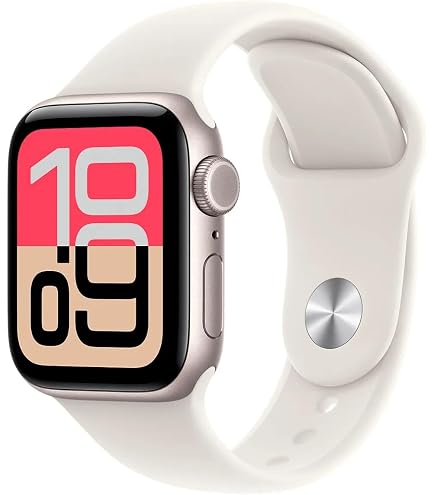 Amazon.com: Apple Watch SE (GPS, 40mm) - Gold Aluminium Case with