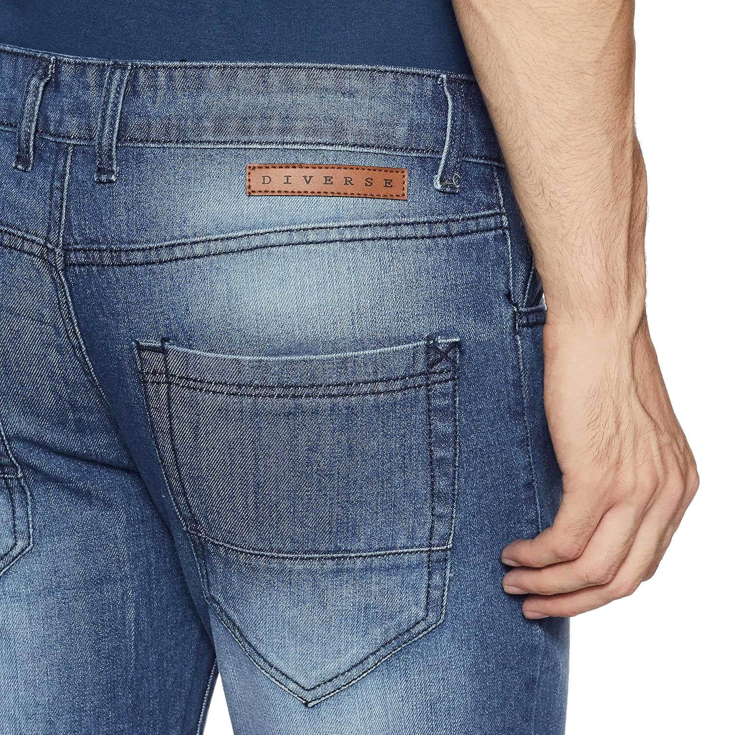 diverse men's straight fit jeans
