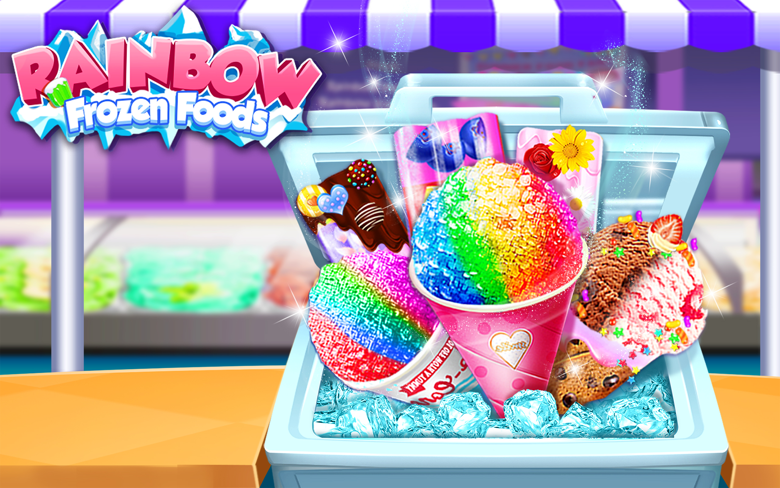 Summer Rainbow Frozen Foods! Amazon.es Apps y Juegos