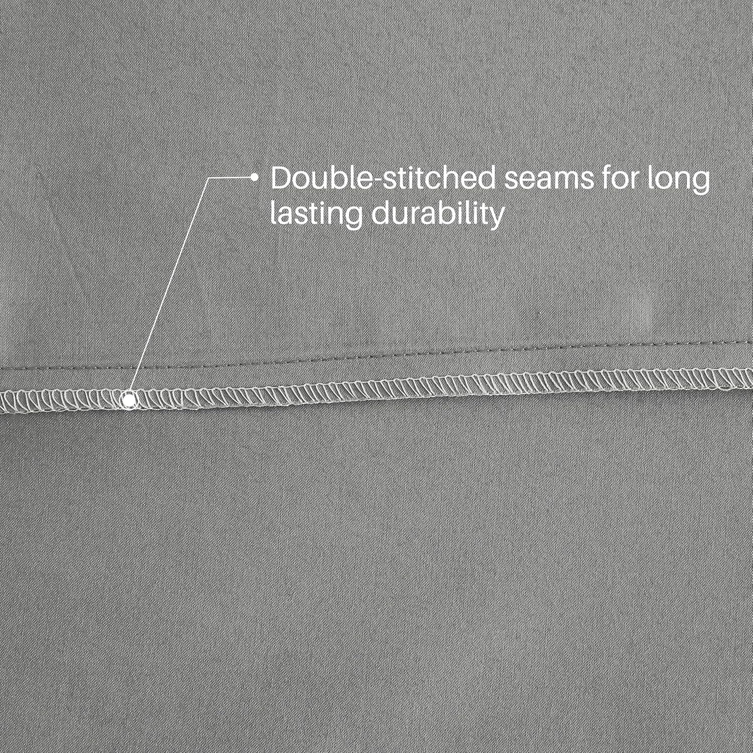 Oubonun Premium Body Pillow Cover (100 Percent Cotton, 800 Thread Count) - XL High Thread Count Body Pillowcase - Luxury 21 x 54 Body Pillow Case - Light Grey Long Body Pillow Cover - Long Pillow Case: Home & Kitchen