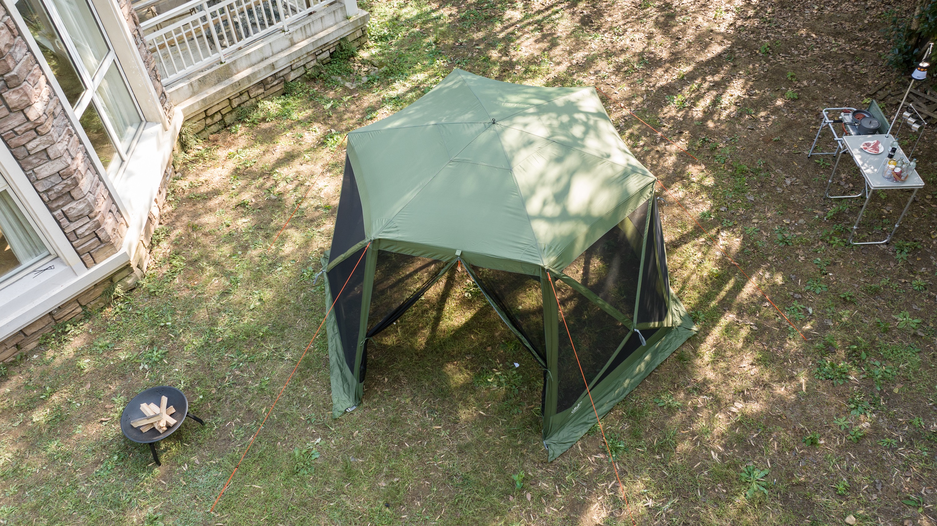 EVER ADVANCED 11.5x9.8ft Pop Up Gazebo Tent with Screened Walls, Instant Canopy for Outdoor Events image 27