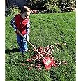 Emsco Group 9049-1AZ Little Diggers Leaf Rake – Child Safe Tool – Garden with Your Kids, Red