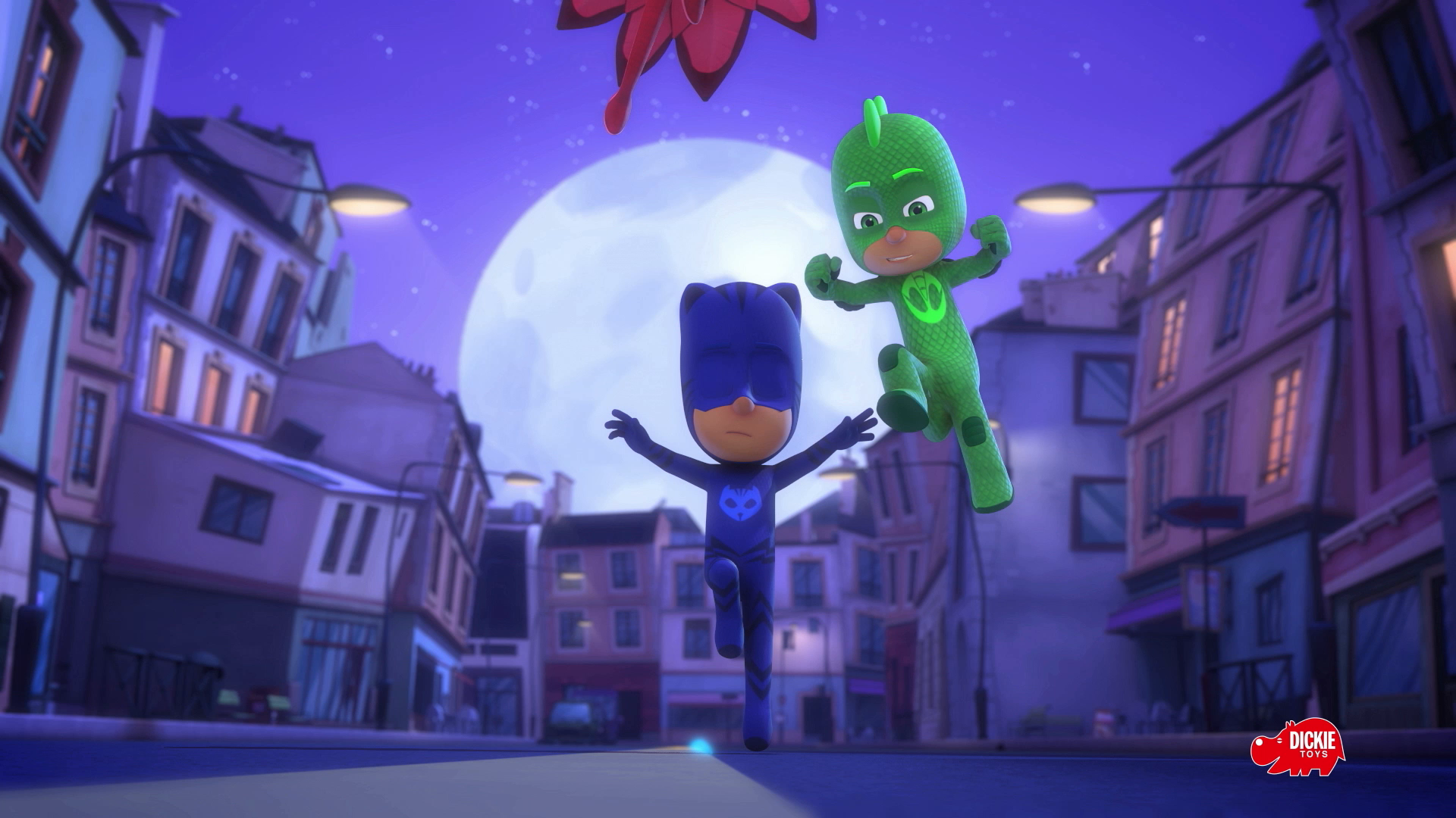 Dickie Toys PJ Masks Hauptquartier, Spielset zur Serie inkl. Catboy in Catcar, viele Funktionen, Pyjamahelden Spielstation, ab 3 Jahren – Bild 8