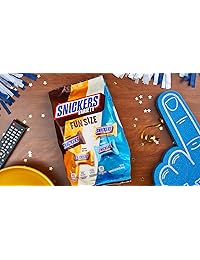 Snickers Barras de chocolate con caramelo miniatura