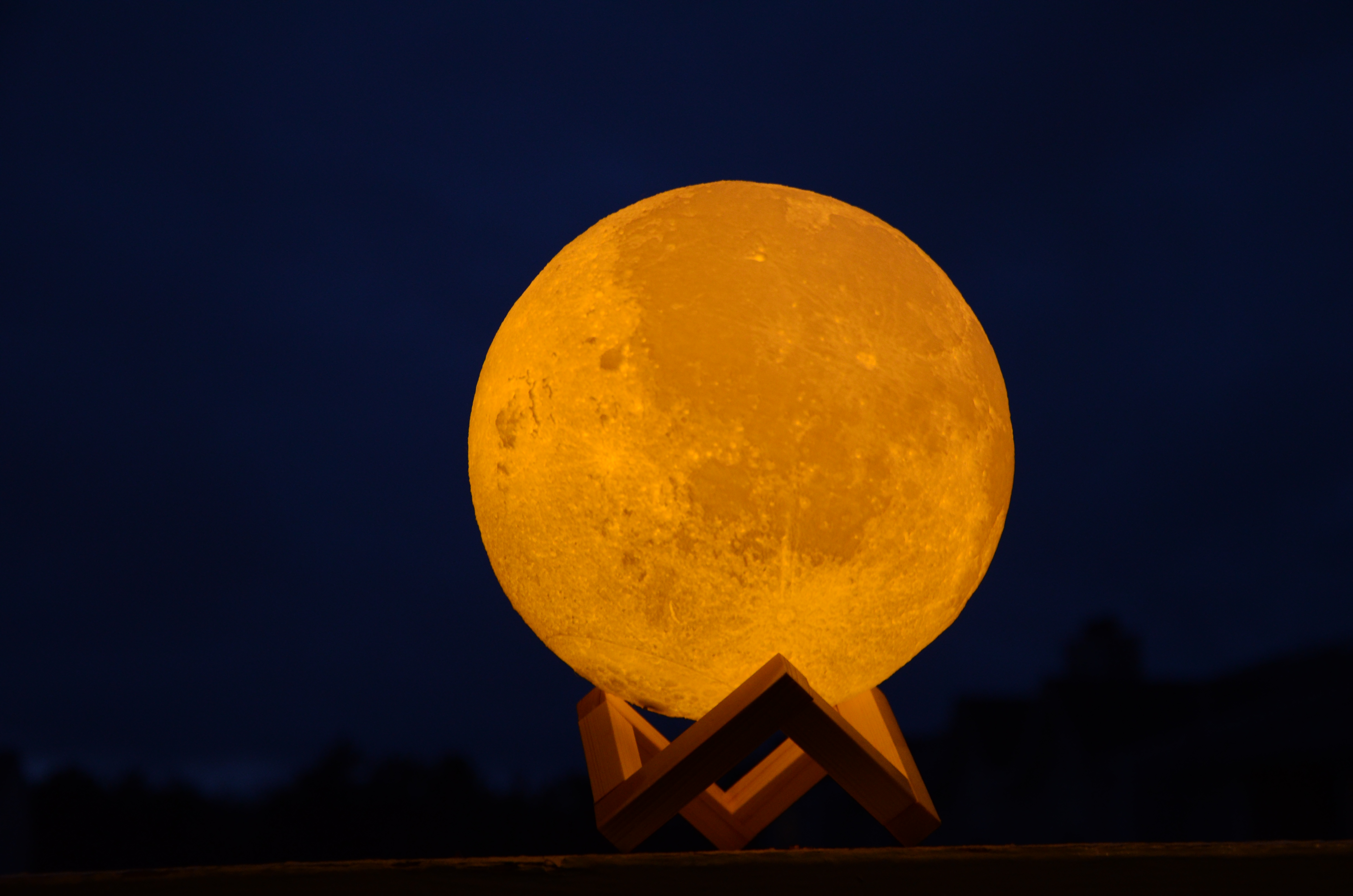 IDEAcone Moon Light Lamp, Luna Moon Lamp, Modern Home 3D Printing Lamp