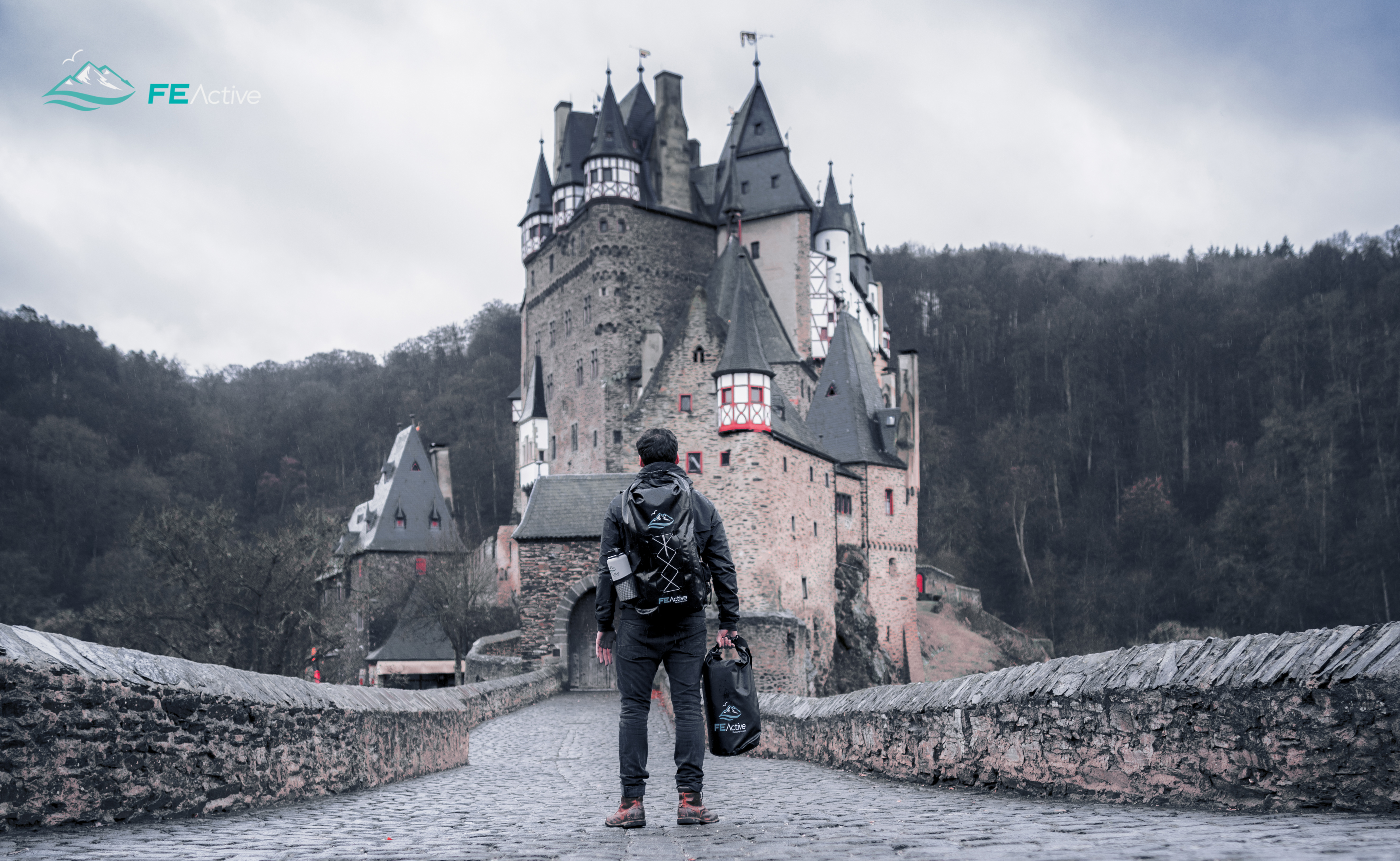 fe active 30l waterproof dry backpack