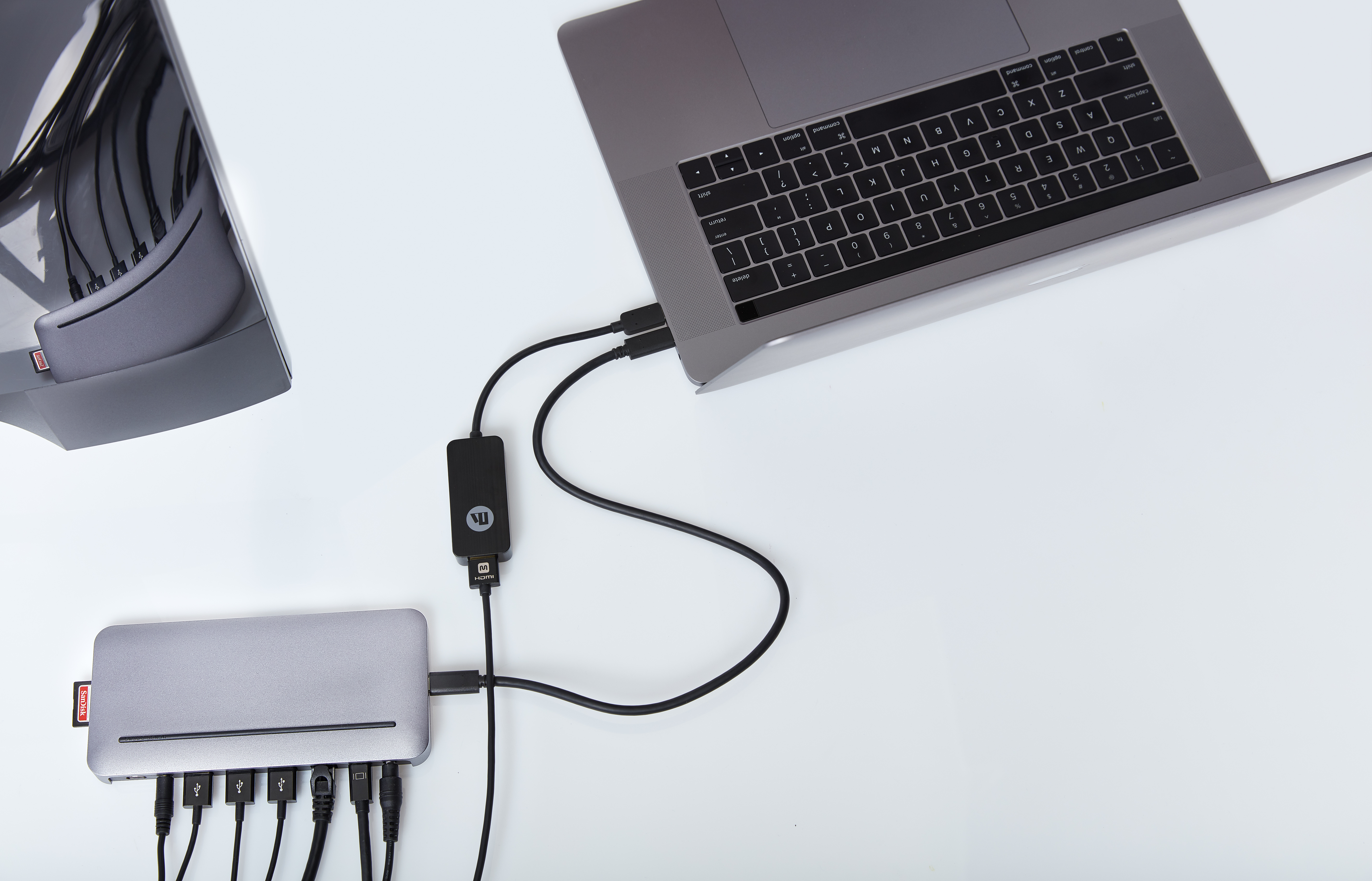 Amazon.com: Henge Docks Stone - USB-C Multi-Port Desktop Hub