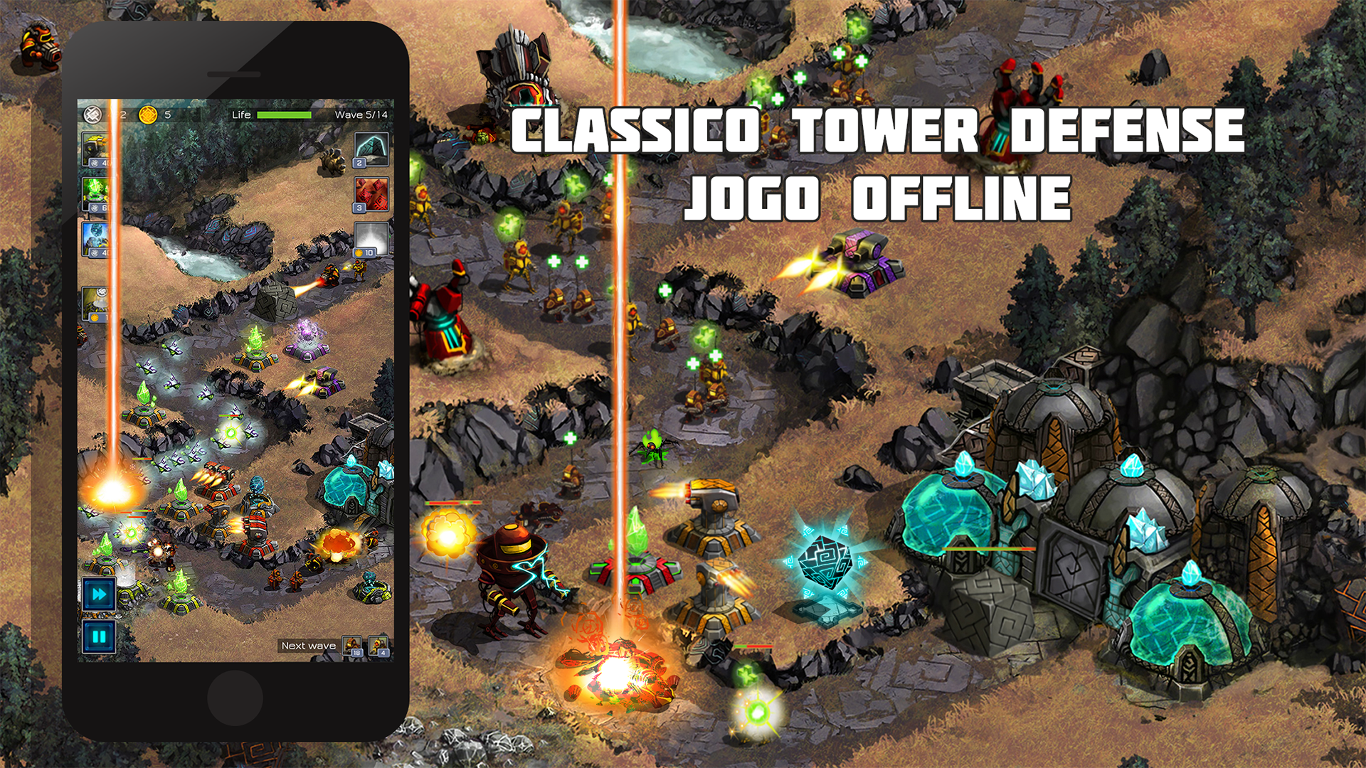 Ancient Tower Defense Apps e Jogos