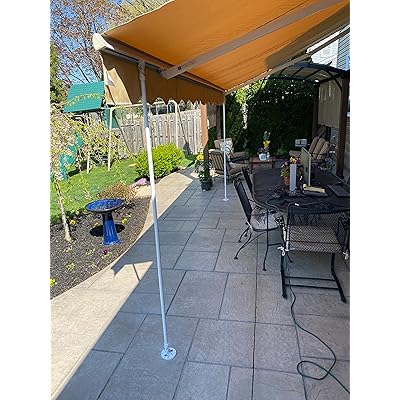 Buy Awning Assist Brace Universal Wind Support Pole Leg For Retractable Patio Awning Online In Indonesia B015d45wzu