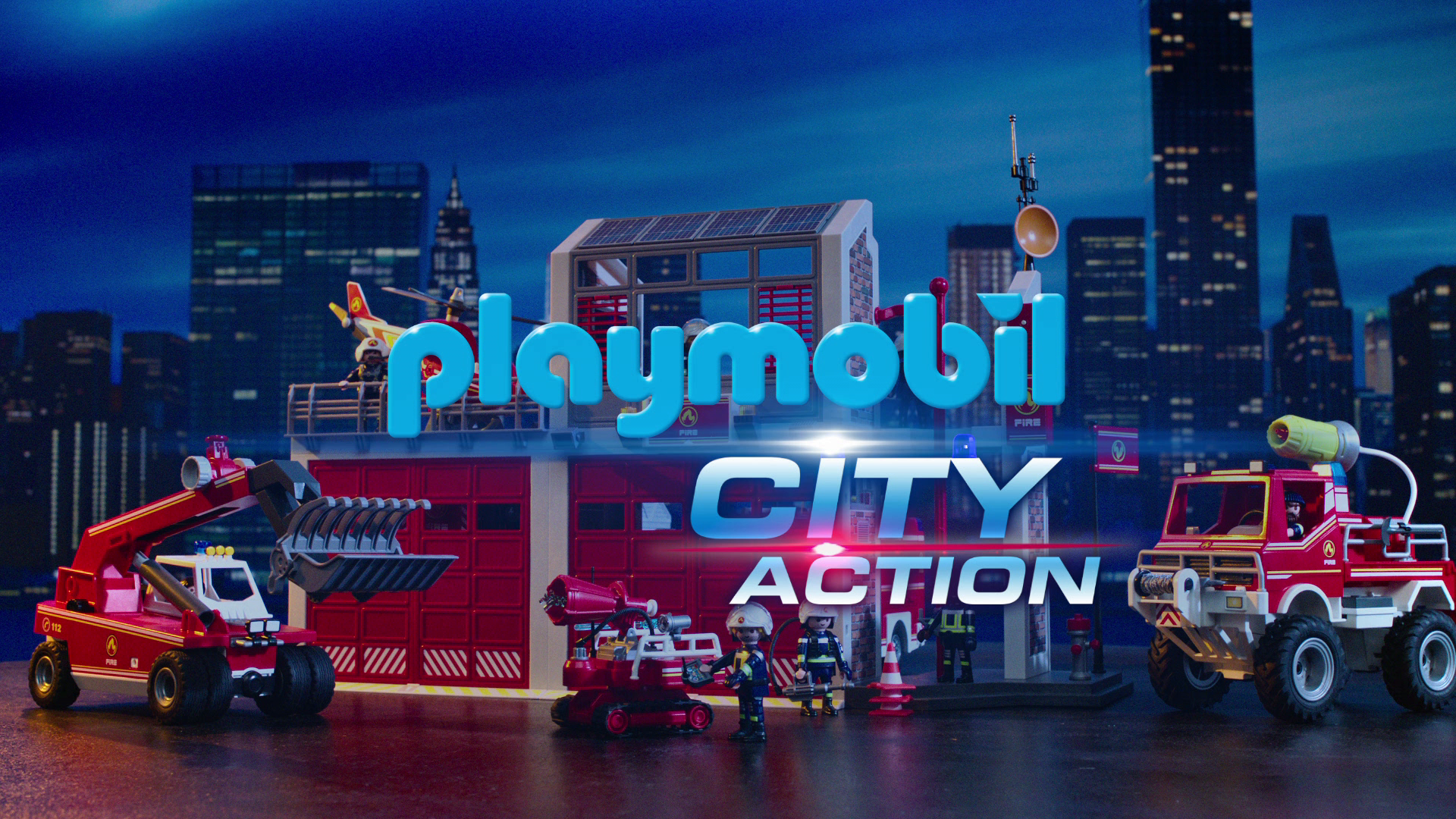 PLAYMOBIL City Action 9467 Feuerwehr-Löschroboter, Ab 4 Jahren – Bild 8