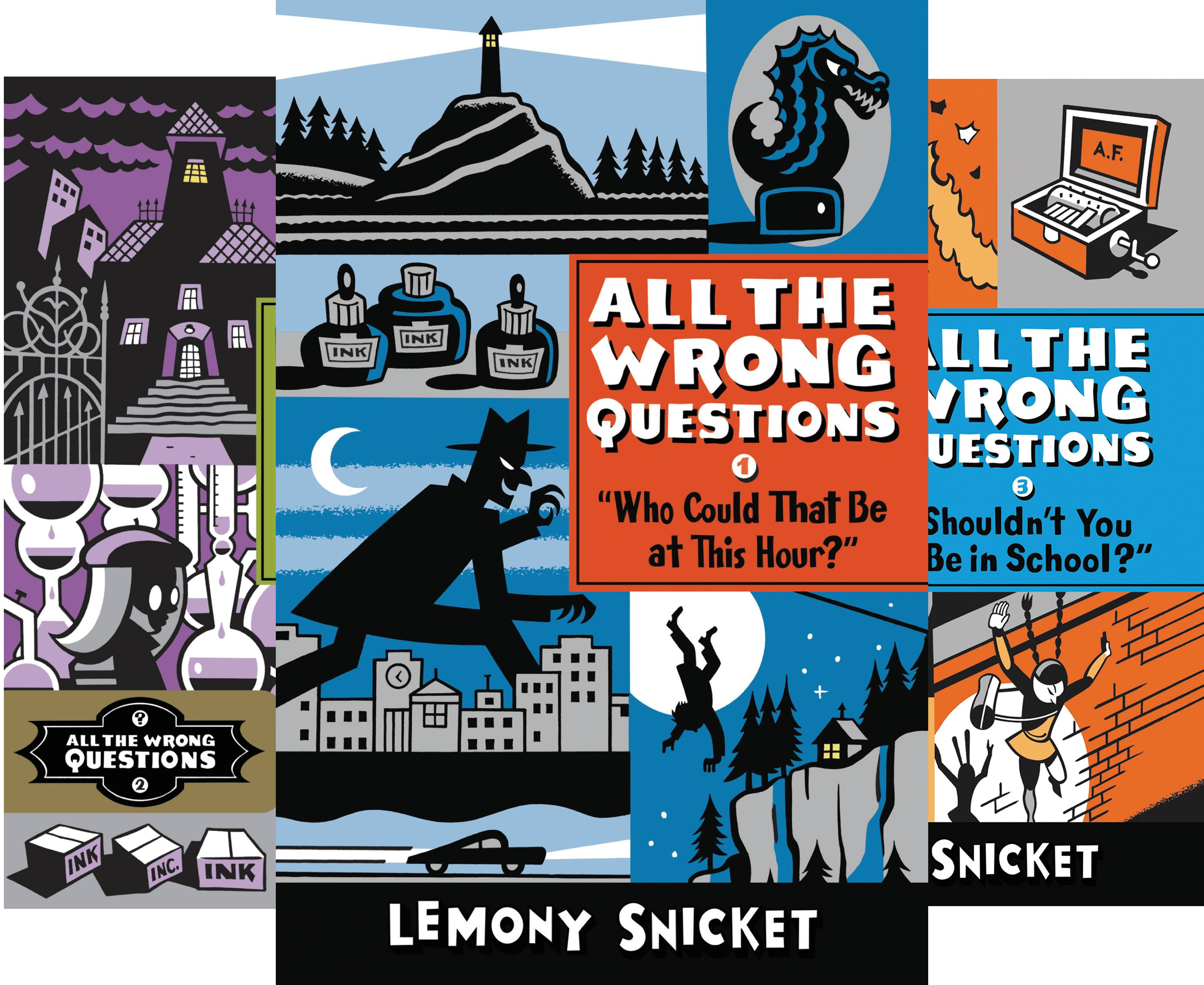 All the Wrong Questions Series (4 Book Series)