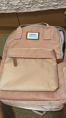 smoky rose pink backpack