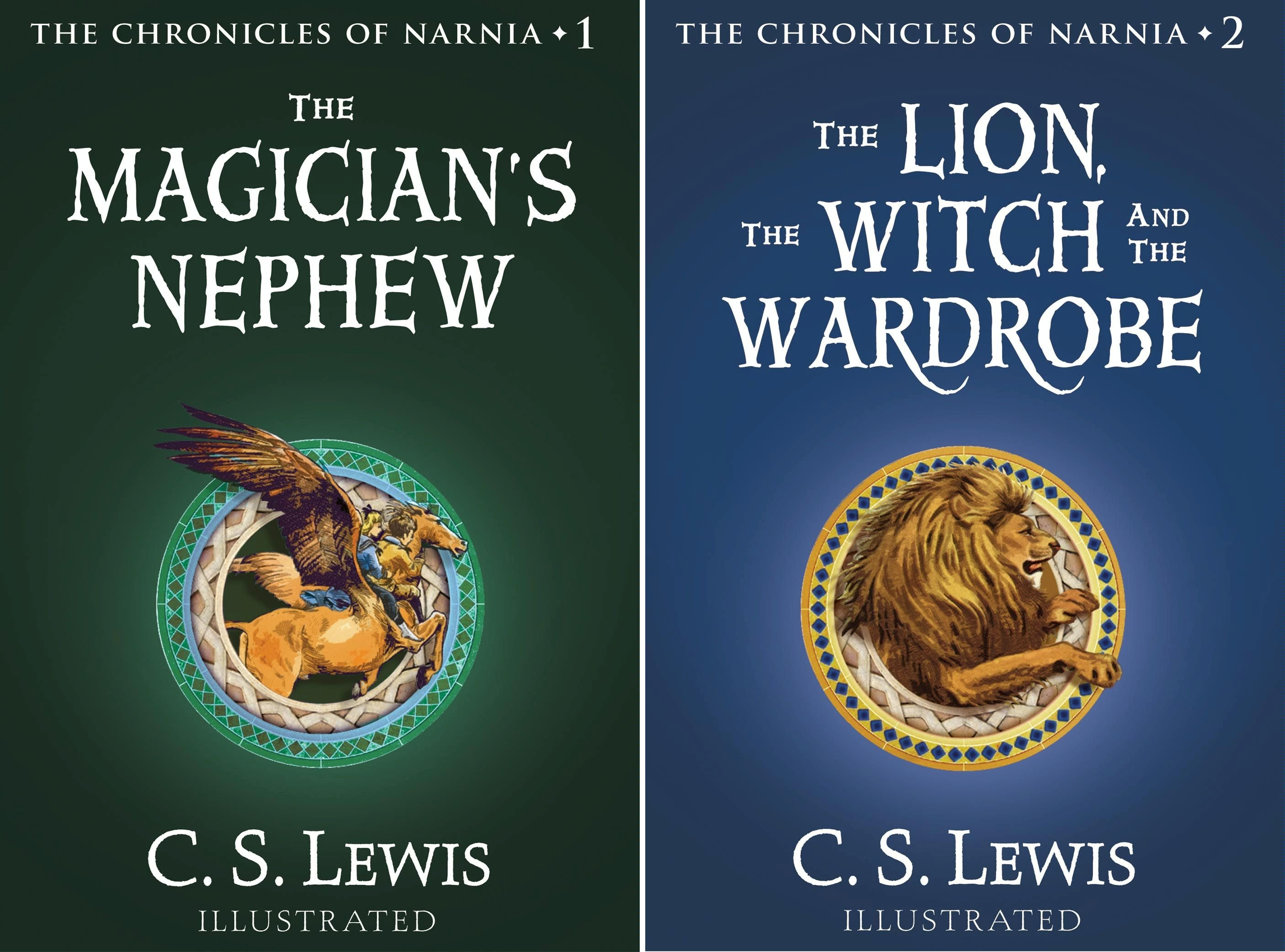 The Chronicles of Narnia Full-Color Oversize Gift Edition Box Set: The Magician's Nephew; The Lion, the Witch, and the Wardrobe (2 Book Series)