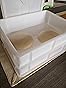 Bacinella cassetta porta impasto lievitazione pane pizza pasta fresca 60x40xh24 cm