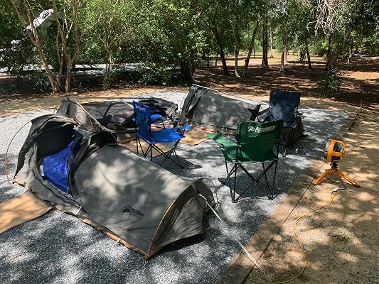 Kodiak Canvas 1-Person Canvas Swag Tent 