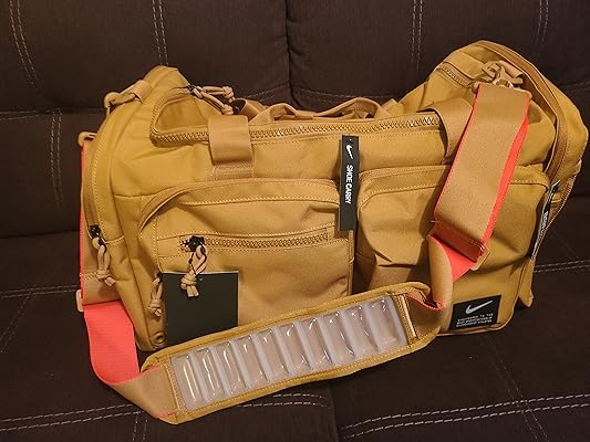 nike wheat utility duffel