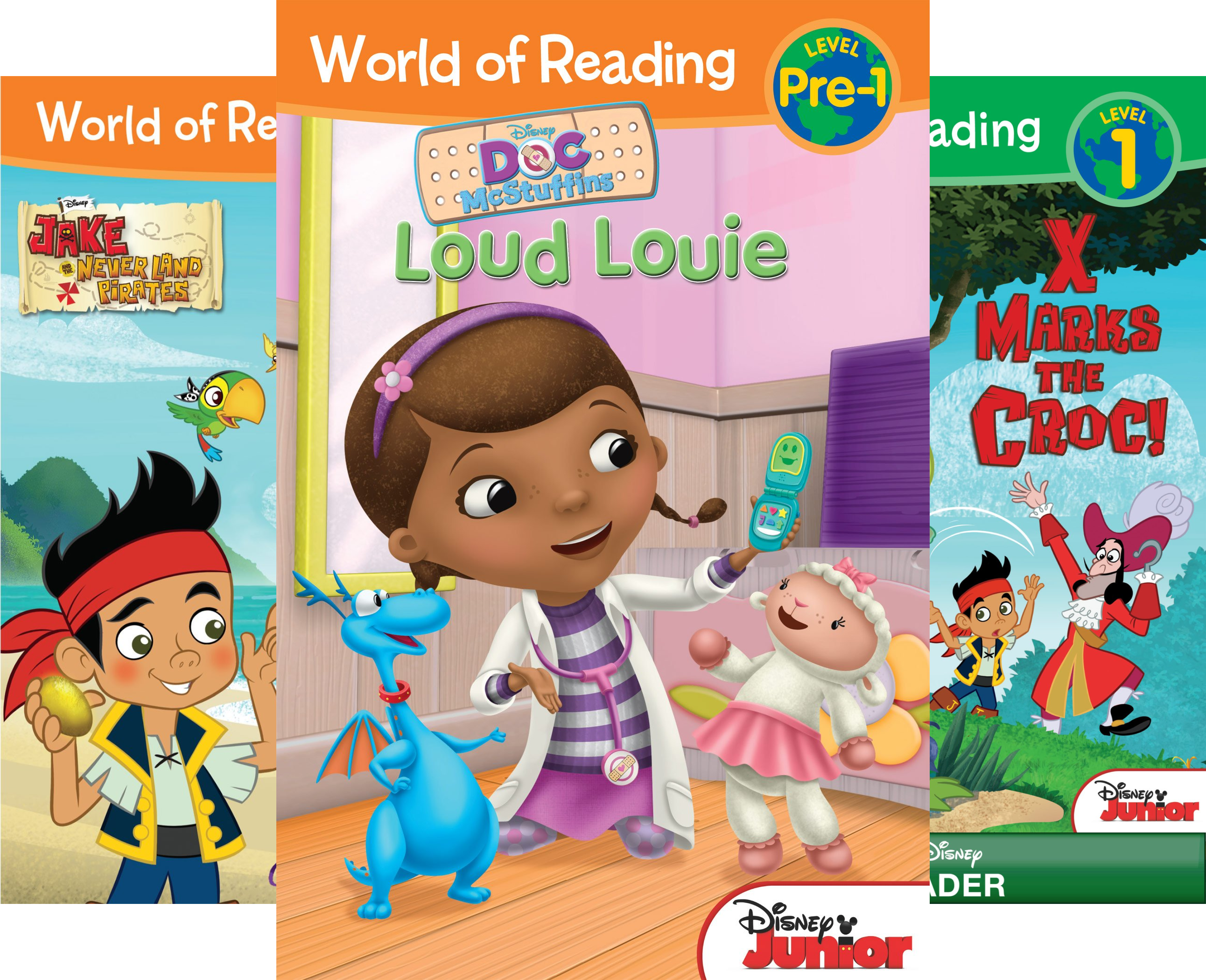 Disney Jr. Book Amazon.com: World of Reading Disney Junior Boxed Set: Pre-Level 1 ...