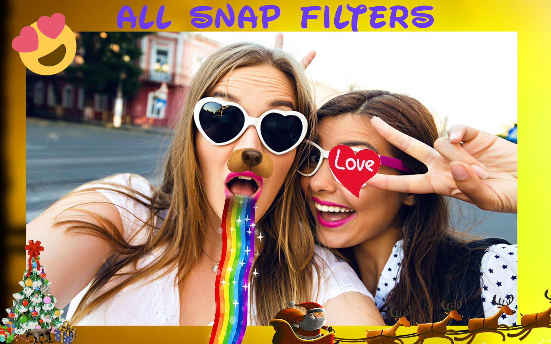 ALL Snap Filters and stickers and Beauty Photo editor PRO ( doggy style - square ... ) - Thumbnail 5