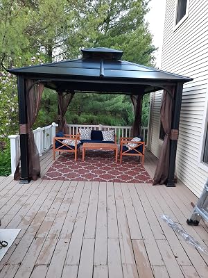 12 Chatham Steel Hardtop Gazebo 
