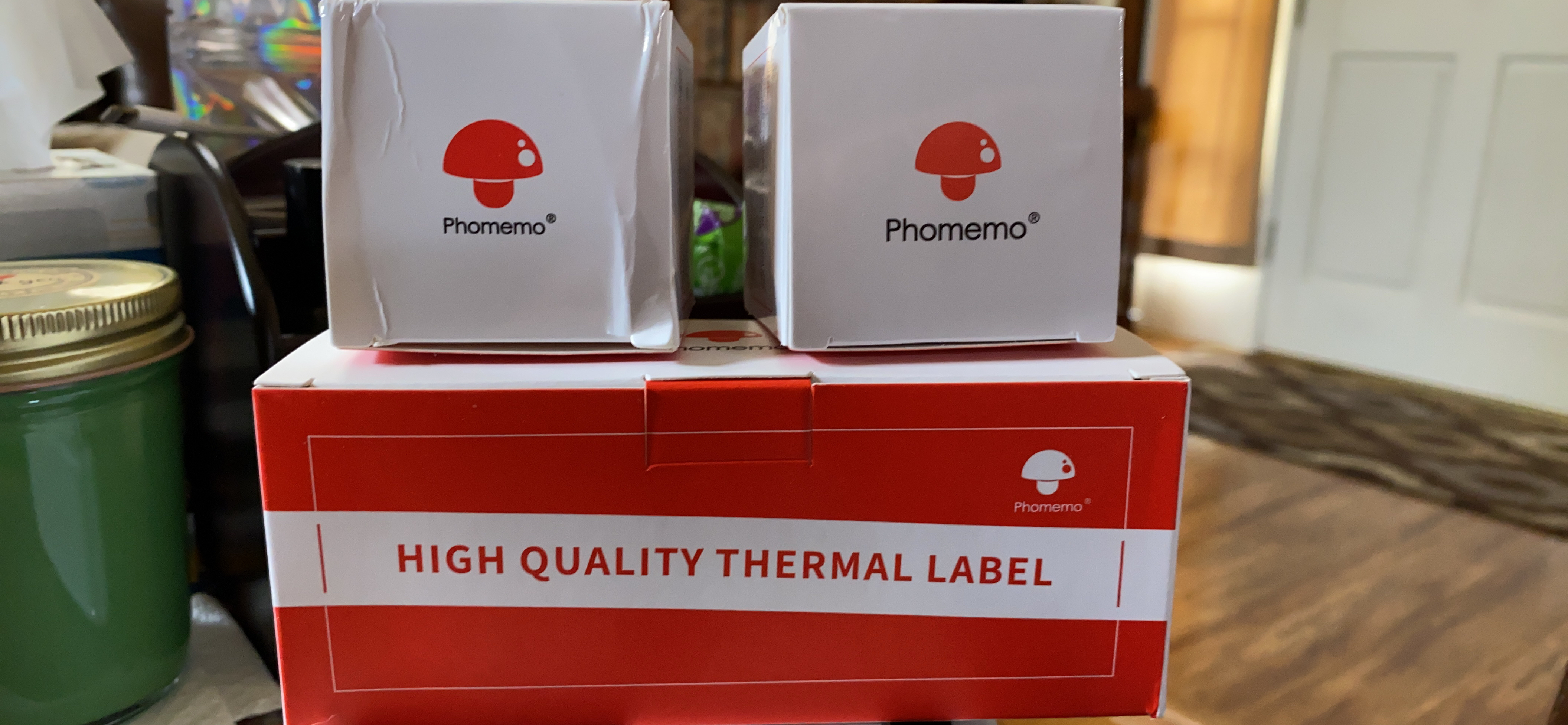 Phomemo Labels - 40 mm * 30 mm, 230 Etiketten/Rolle für Phomemo M120
