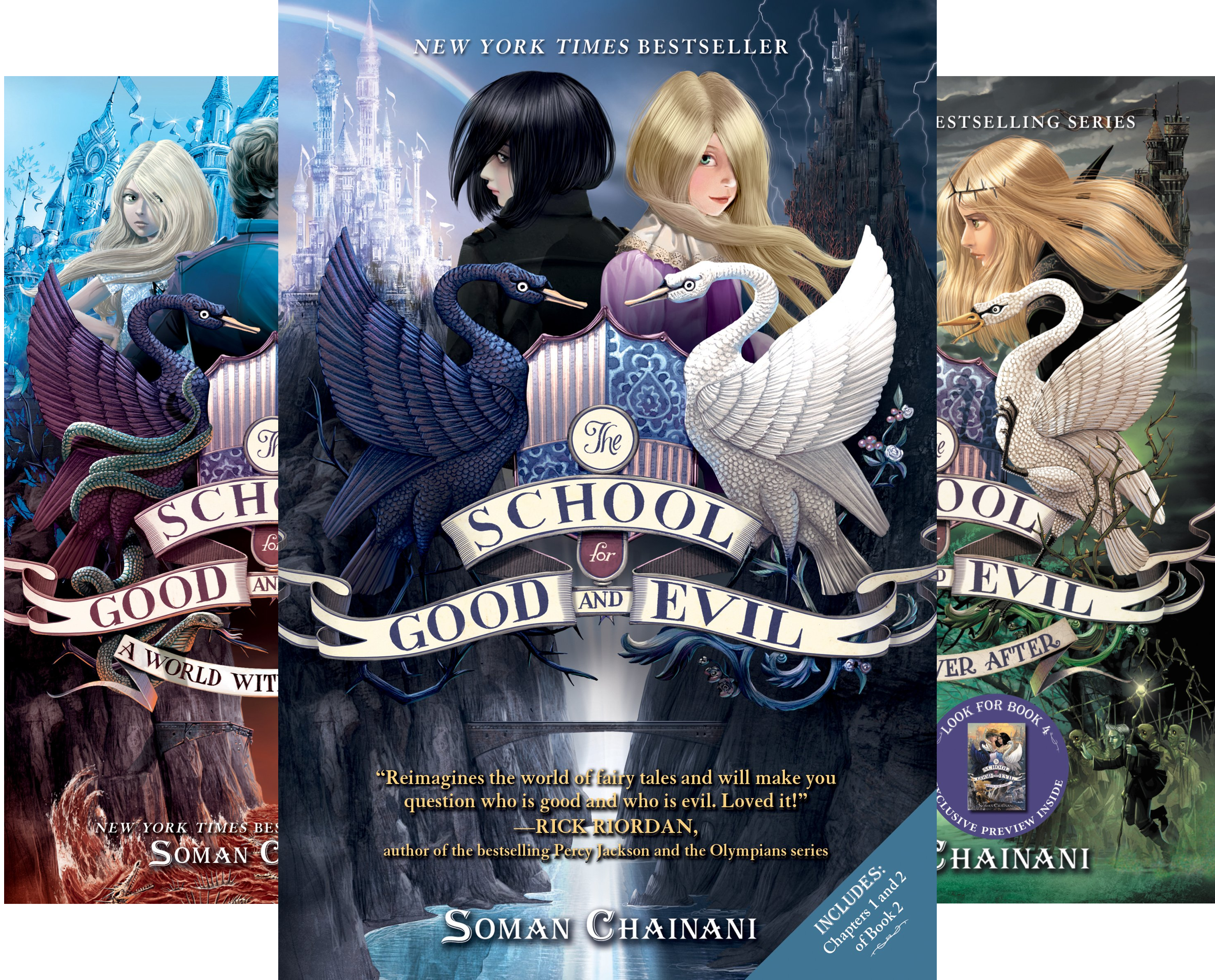 School For Good And Evil (3 Book Series)